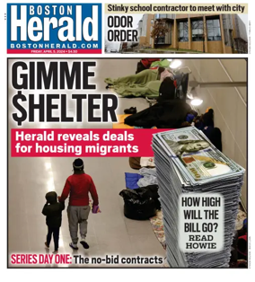 Cover of Boston Herald