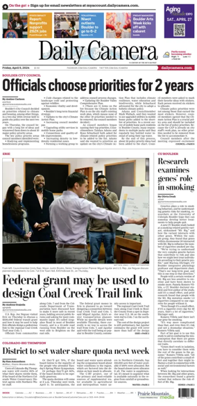 Cover of Daily Camera (Boulder)