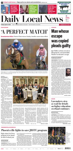 Cover of Daily Local News (West Chester, PA)