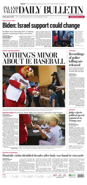 Cover of Inland Valley Daily Bulletin