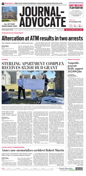 Cover of Journal-Advocate (Sterling)
