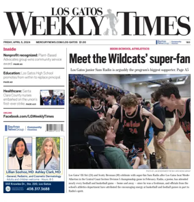 Cover of Los Gatos Weekly Times