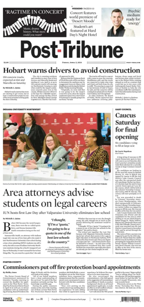 Cover of Post-Tribune