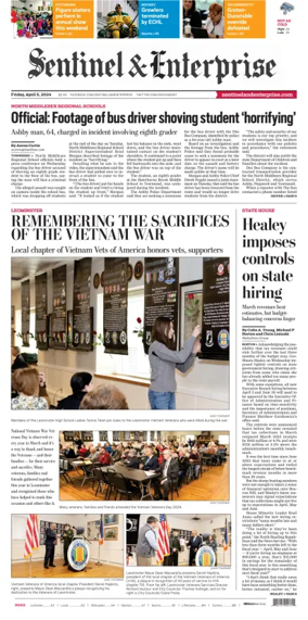 Cover of Sentinel & Enterprise