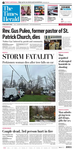 Cover of The Times Herald (Norristown, PA)