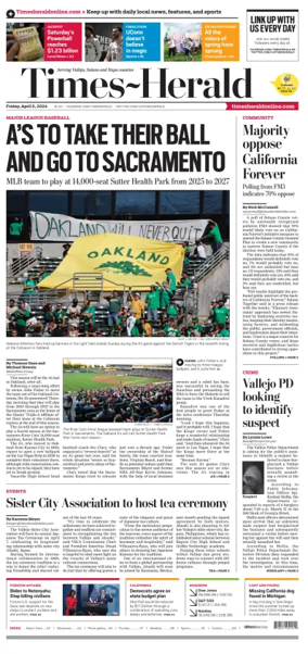 Cover of Times-Herald (Vallejo)