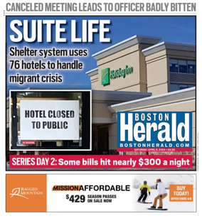 Cover of Boston Herald