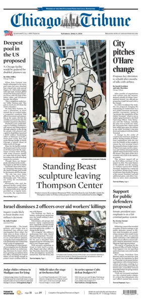 Cover of Chicago Tribune