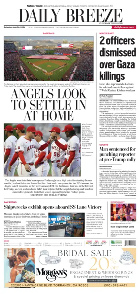 Cover of Daily Breeze (Torrance)