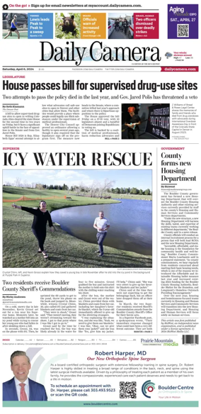 Cover of Daily Camera (Boulder)