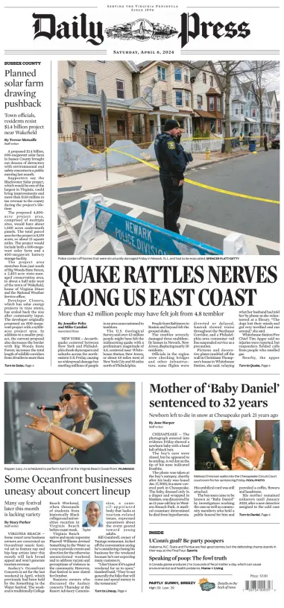 Cover of Daily Press