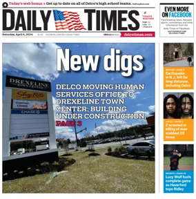 Cover of Daily Times (Primos, PA)