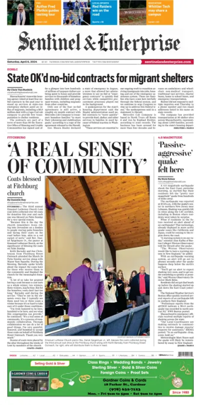 Cover of Sentinel & Enterprise