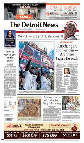 Cover of The Detroit News