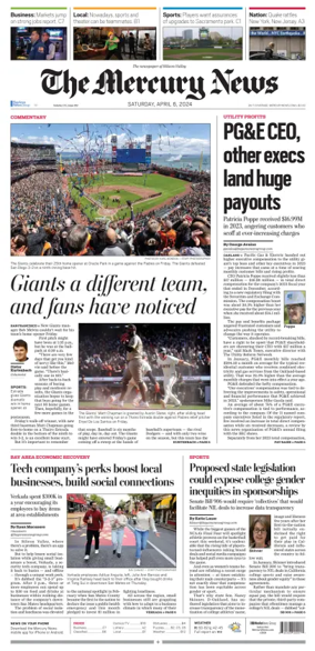 Cover of The Mercury News