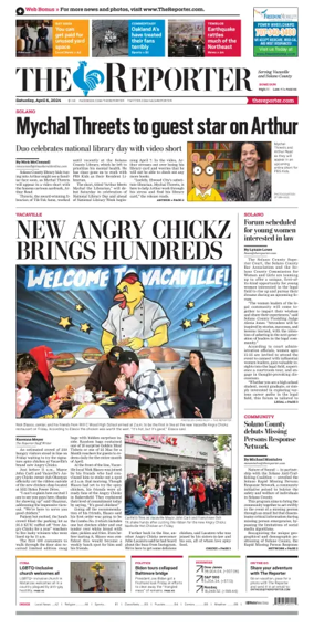 Cover of The Reporter (Vacaville)