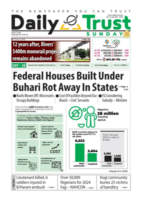 Cover of Sunday Trust