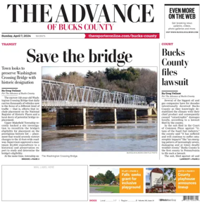 Cover of The Advance of Bucks County