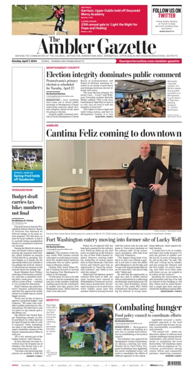 Cover of The Ambler Gazette