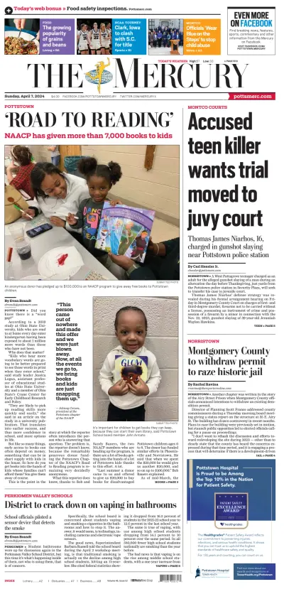 Cover of The Mercury (Pottstown, PA)