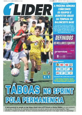 Cover of La Voz de Galicia (Monforte) - Lider