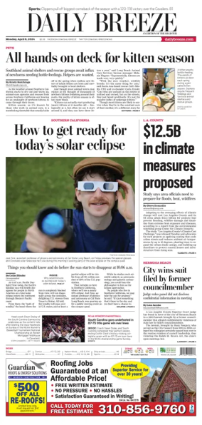 Cover of Daily Breeze (Torrance)