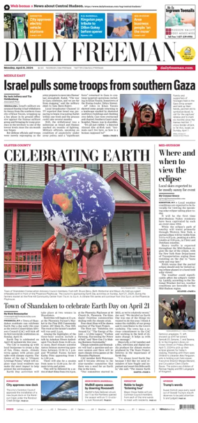 Cover of Daily Freeman (Kingston, NY)