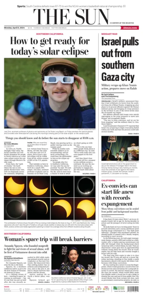 Cover of The Sun (San Bernardino)