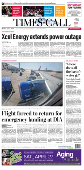 Cover of Times-Call (Longmont)