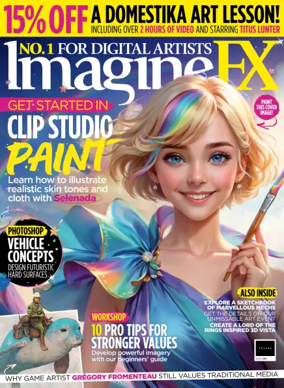Cover of ImagineFX: Sci-fi & Fantasy Art magazine