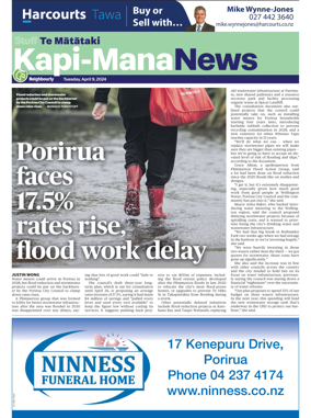 Cover of Kapi-Mana News