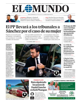 Cover of El Mundo Primera Edición Int