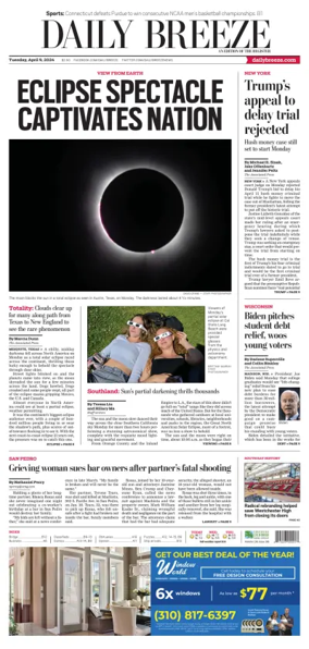 Cover of Daily Breeze (Torrance)