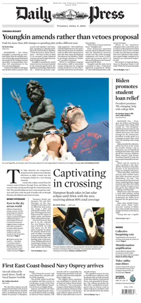 Cover of Daily Press