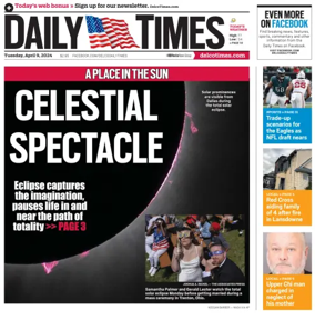 Cover of Daily Times (Primos, PA)