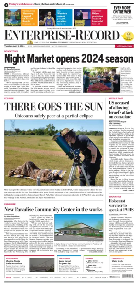 Cover of Enterprise-Record (Chico)