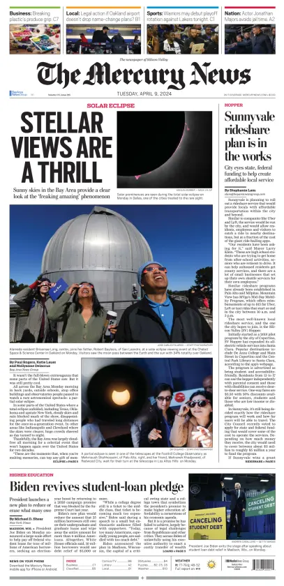 Cover of The Mercury News