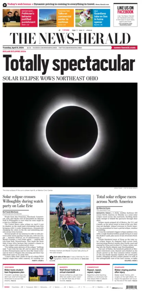 Cover of The News Herald (Willoughby, OH)