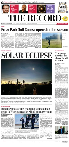 Cover of The Record (Troy, NY)