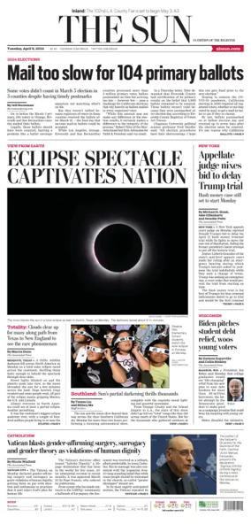 Cover of The Sun (San Bernardino)