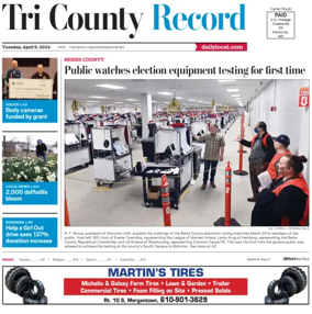 Cover of Tri County Record