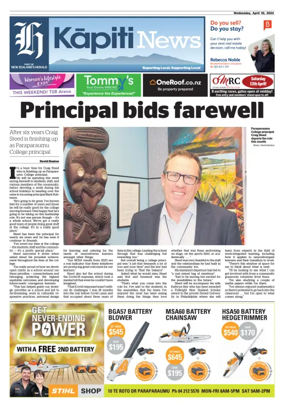 Cover of Kapiti News