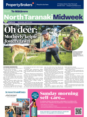 Cover of North Taranaki Midweek