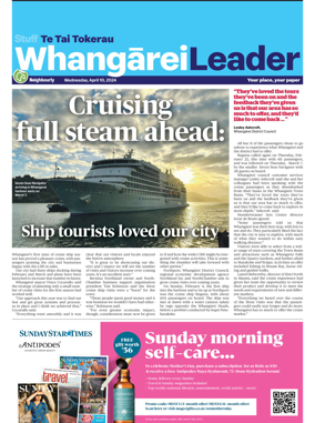 Cover of Whangarei Leader