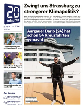 Cover of 20 Minuten - St. Gallen
