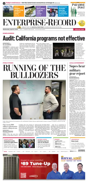 Cover of Enterprise-Record (Chico)