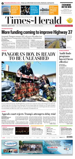 Cover of Times-Herald (Vallejo)