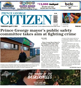 Cover of The Prince George Citizen