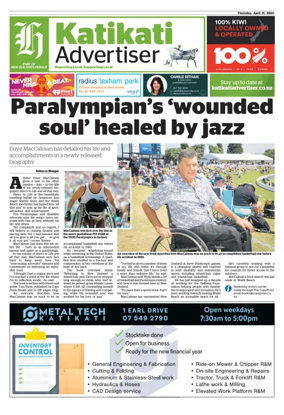 Cover of Katikati Advertiser