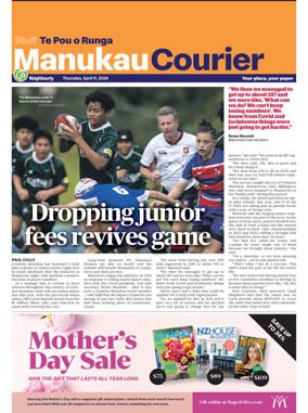 Cover of Manukau Courier
